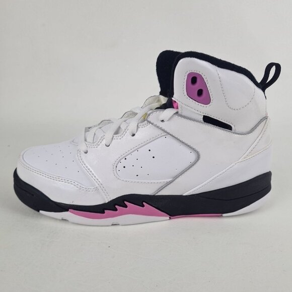 Nike Other - Nike Air Jordan Sixty Plus White Leather LITTLE Girls Shoes